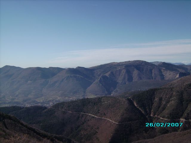 Monte Grosso Vue d en haut